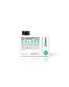 Shampoo Colore per Capelli Colorati -THREE - FAIPA - 300ml
