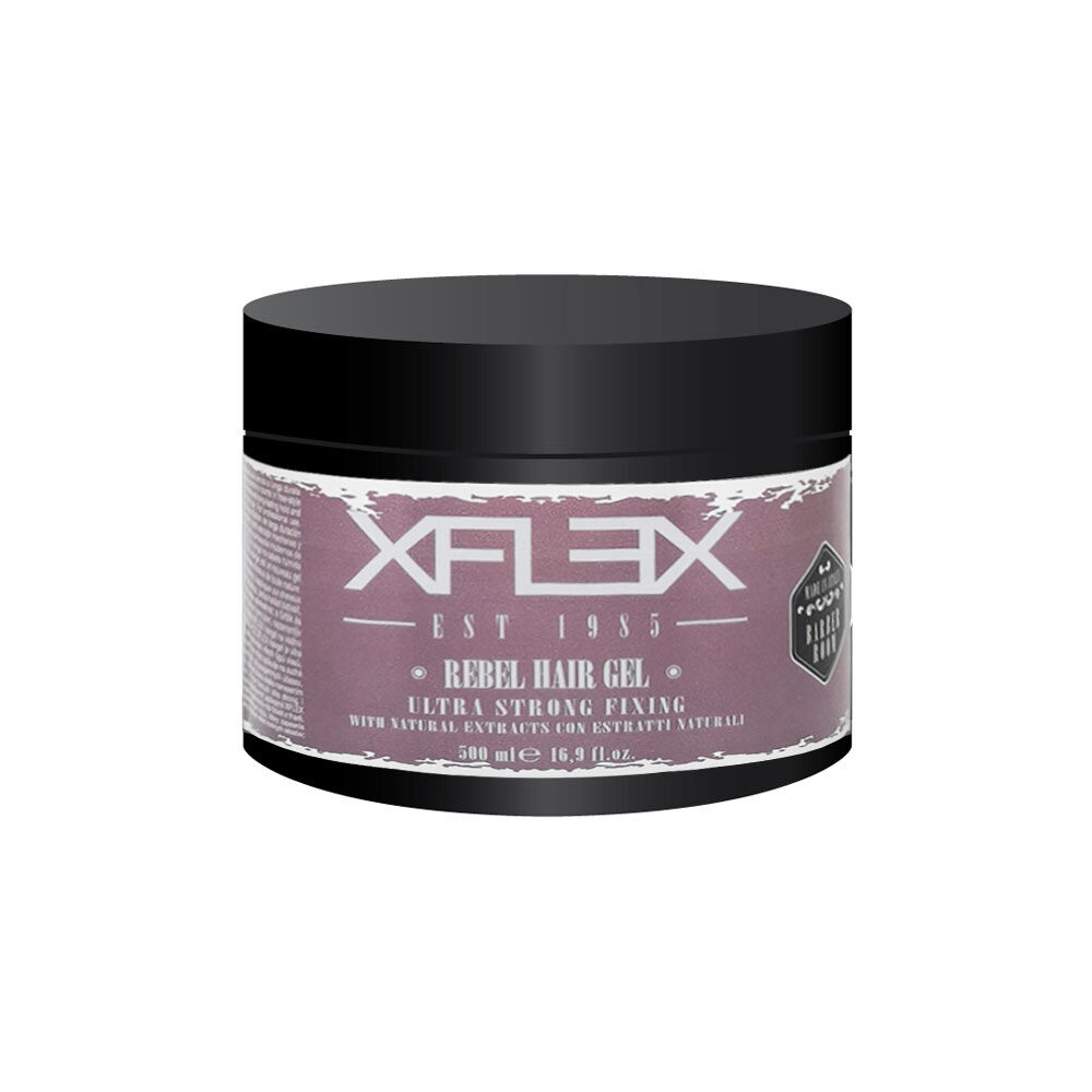 Gel a Tenuta Estrema effetto lucido - REBEL HAIR GEL - XFLEX - 500 ml