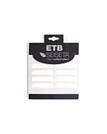 Etichette Adesive Riutilizzabili per Sticker Hair - EURO SO.CAP. - 48Pz. - Cod. ETB