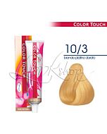 COLOR TOUCH Colorazione Tono su Tono - 10/3 Biondo Platino Dorato - WELLA Professional - 60ml