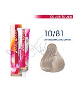 COLOR TOUCH Colorazione Tono su Tono - 10/81 Biondo Platino Perla Cenere - WELLA Professional - 60ml