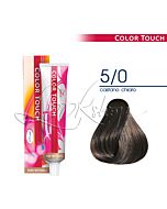 COLOR TOUCH Colorazione Tono su Tono - 5/0 Castano Chiaro - WELLA Professional - 60ml