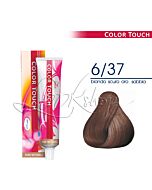 COLOR TOUCH Colorazione Tono su Tono - 6/37 Biondo Scuro Oro Sabbia  - WELLA Professional - 60ml
