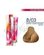 COLOR TOUCH Colorazione Tono su Tono - 8/03 Biondo Chiaro Naturale Dorato - WELLA Professional - 60ml