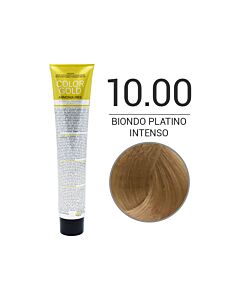 COLOR GOLD Colorazione in Crema senza Ammoniaca - BIONDO PLATINO INTENSO 10.00 - DESIGN LOOK - 100 ml
