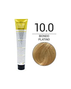 COLOR GOLD Colorazione in Crema senza Ammoniaca - BIONDO PLATINO 10.0 - DESIGN LOOK - 100 ml