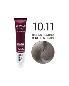 UP COLOR - Colorazione in Crema - 10.11 BIONDO PLATINO CENERE INTENSO - TREND UP - 100ml