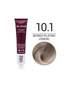 UP COLOR - Colorazione in Crema - 10.1 BIONDO PLATINO CENERE - TREND UP - 100ml