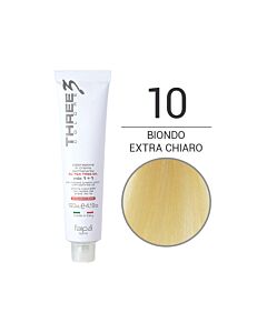 THREE COLORE - Colorazione in Crema - 10 - Biondo Extra Chiaro - Naturale - FAIPA - 120ml
