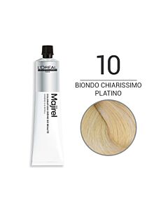 MAJIREL Colorazione in Crema - 10 BIONDO CHIARISSIMO PLATINO - L'OREAL PROFESSIONNEL - 50ml