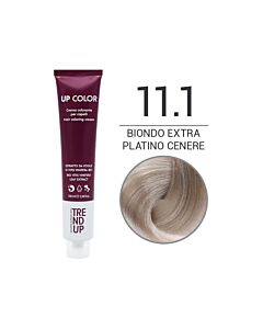 UP COLOR - Colorazione in Crema - 11.1 BIONDO EXTRA PLATINO CENERE - TREND UP - 100ml