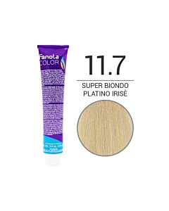 FANOLA Colorazione in Crema - 11,7 SUPER BIONDO PLATINO IRISE' - FANOLA - 100ml