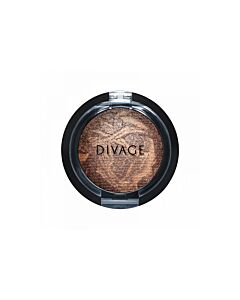 Ombretto Cotto - COLOUR SPHERE BAKED EYESHADOW - 12 SATIN TRENDY BROWN - DIVAGE
