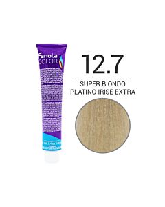 FANOLA Colorazione in Crema - 12,7 SUPER BIONDO PLATINO IRISE' EXTRA - FANOLA - 100ml