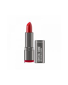 Rossetto - CRYSTAL SHINE GLOSSY LIPSTICK - 18 PURE RED - DIVAGE