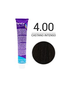 FANOLA Colorazione in Crema - 4,00 CASTANO INTENSO - FANOLA - 100ml