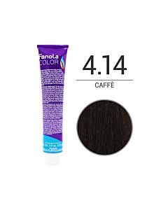 FANOLA Colorazione in Crema - 4,14 CAFFE' - FANOLA - 100ml