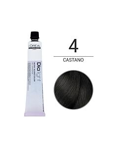 DIA LIGHT Colorazione in Crema senza Ammoniaca - 4 CASTANO - L'OREAL PROFESSIONNEL - 50 ml