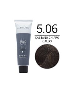 COLOR CREME ALLWAVES Colorazione in Crema 5,06 CASTANO CHIARO CALDO - ALLWAVES - 100 ml