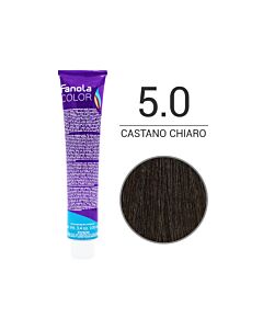 FANOLA Colorazione in Crema - 5,0 CASTANO CHIARO - FANOLA - 100ml
