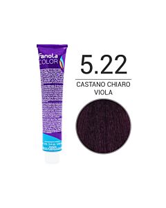 FANOLA Colorazione in Crema - 5,22 CASTANO CHIARO VIOLA - FANOLA - 100ml