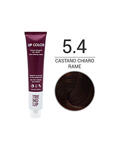 UP COLOR - Colorazione in Crema - 5.4 CASTANO CHIARO RAME - TREND UP - 100ml