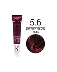 UP COLOR - Colorazione in Crema - 5.6 CASTANO CHIARO ROSSO - TREND UP - 100ml