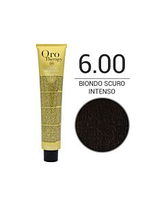 COLOR KERATIN ORO THERAPY Colorazione in Crema senza Ammoniaca 6,00 BIONDO SCURO INTENSO - FANOLA - 100 ml