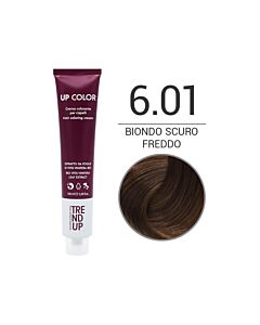 UP COLOR - Colorazione in Crema - 6.01 BIONDO SCURO FREDDO - TREND UP - 100ml