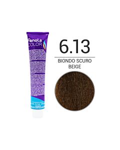 FANOLA Colorazione in Crema - 6,13 BIONDO SCURO BEIGE - FANOLA - 100ml