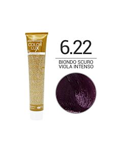 COLOR LUX Colorazione in Crema - 6.22 BIONDO SCURO VIOLA INTENSO - DESIGN LOOK - 100ml