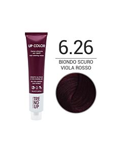 UP COLOR - Colorazione in Crema - 6.26 BIONDO SCURO VIOLA ROSSO - TREND UP - 100ml
