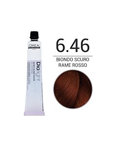 DIA LIGHT Colorazione in Crema senza Ammoniaca - 6.46 BIONDO SCURO RAME ROSSO - L'OREAL PROFESSIONNEL - 50 ml