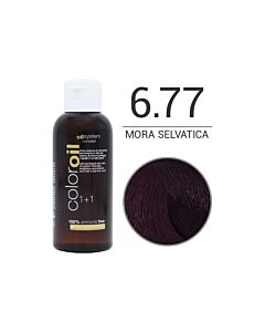 COLOR OIL Colorazione Capelli ad Olio - 6.77 MORA SELVATICA - SENZA AMMONIACA - OIL SYSTEM - 125ml