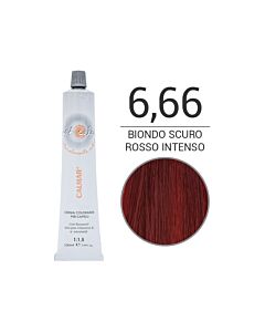 Tinta Nat Color - CALMAR - 6,66 Biondo Scuro Rosso Intenso  - 100ml