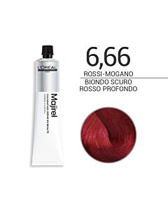 MAJIREL Colorazione in Crema - 6,66 BIONDO SCURO ROSSO PROFONDO - L'OREAL PROFESSIONNEL - 50ml