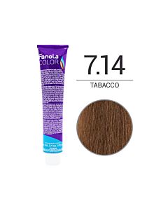 FANOLA Colorazione in Crema - 7,14 TABACCO - FANOLA - 100ml