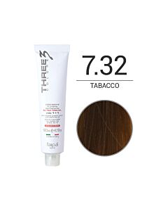 THREE COLORE - Colorazione in Crema - 7.32 - Tabacco - Speciale - FAIPA - 120ml