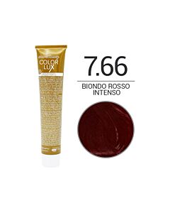 COLOR LUX Colorazione in Crema - 7.66 BIONDO ROSSO INTENSO - DESIGN LOOK - 100ml