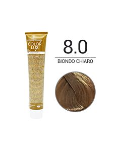 COLOR LUX Colorazione in Crema - 8.0 BIONDO CHIARO - DESIGN LOOK - 100ml