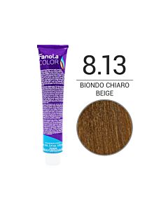 FANOLA Colorazione in Crema - 8,13 BIONDO CHIARO BEIGE - FANOLA - 100ml