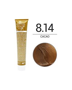 COLOR LUX Colorazione in Crema - 8.14 CACAO - DESIGN LOOK - 100ml