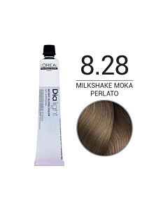 DIA LIGHT Colorazione in Crema senza Ammoniaca - 8.28 MILKSHAKE MOKA PERLATO - L'OREAL PROFESSIONNEL - 50 ml