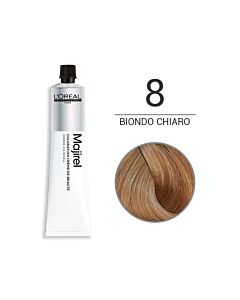MAJIREL Colorazione in Crema - 8 BIONDO CHIARO - L'OREAL PROFESSIONNEL - 50ml