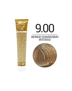 COLOR LUX Colorazione in Crema - 9.00 BIONDO CHIARISSIMO INTENSO - DESIGN LOOK - 100ml