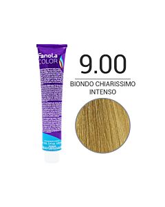 FANOLA Colorazione in Crema - 9,00 BIONDO CHIARISSIMO INTENSO - FANOLA - 100ml