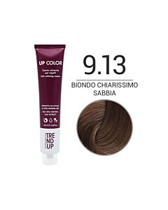 UP COLOR - Colorazione in Crema - 9.13 BIONDO CHIARISSIMO SABBIA - TREND UP - 100ml