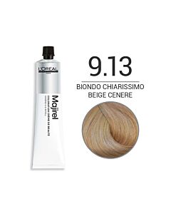 MAJIREL Colorazione in Crema - 9,13 BIONDO CHIARISSIMO BEIGE CENERE - L'OREAL PROFESSIONNEL - 50ml
