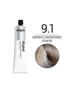 MAJIREL Colorazione in Crema - 9,1 BIONDO CHIARISSIMO CENERE - L'OREAL PROFESSIONNEL - 50ml