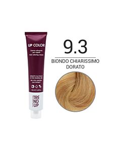 UP COLOR - Colorazione in Crema - 9.3 BIONDO CHIARISSIMO DORATO - TREND UP - 100ml